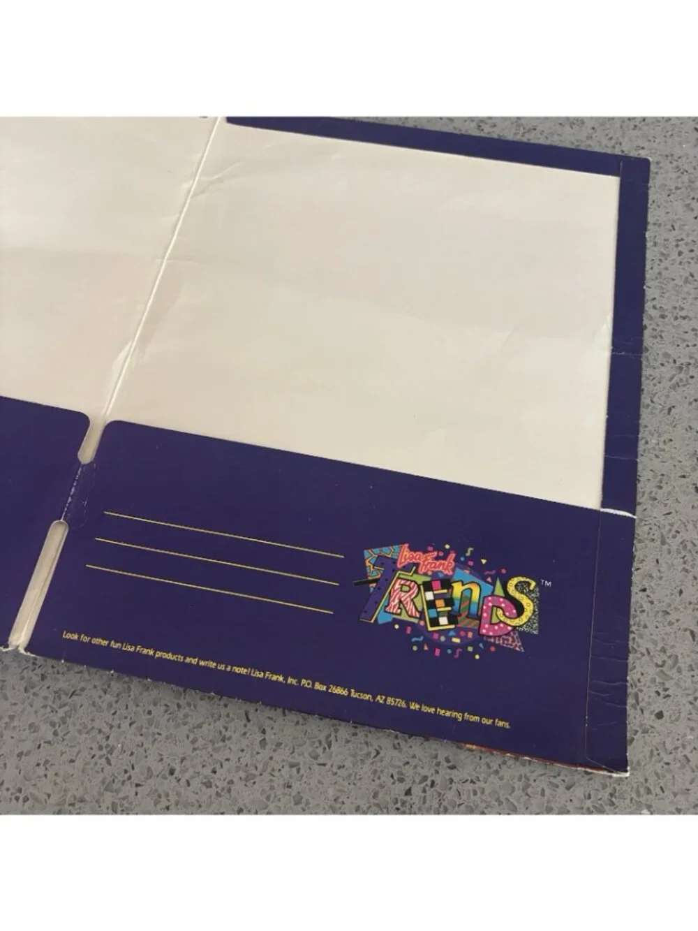 New Lisa Frank Happy 30th Birthday Binder Bundle W Folder Vintage